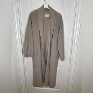 Oak + Fort grey overcoat